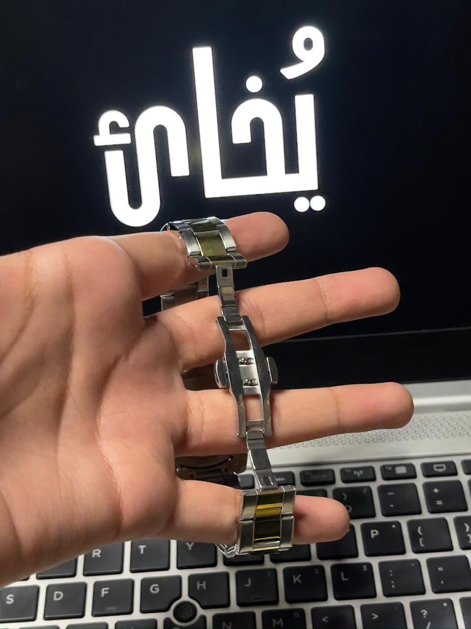 Rolex Rotaiting Dial (Golden Edition) Master Lock Stainless Steel.