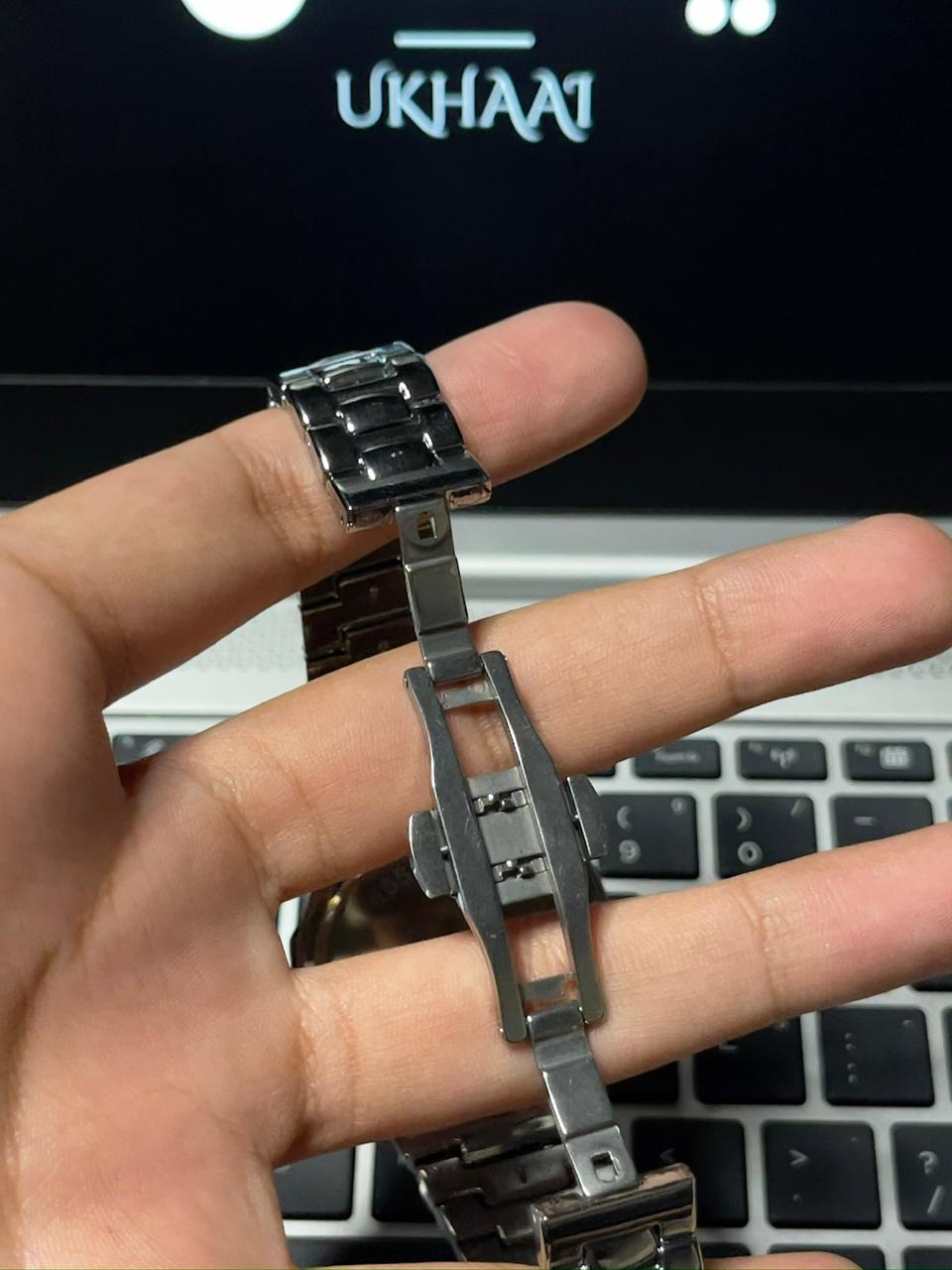 Patek Phillipe (Blue) Master Lock Stainless Steel Water Resistant