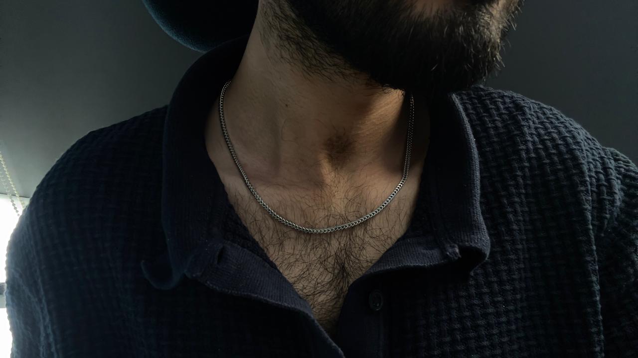 Premium Unisex Stainless Steel Chain (Silver)