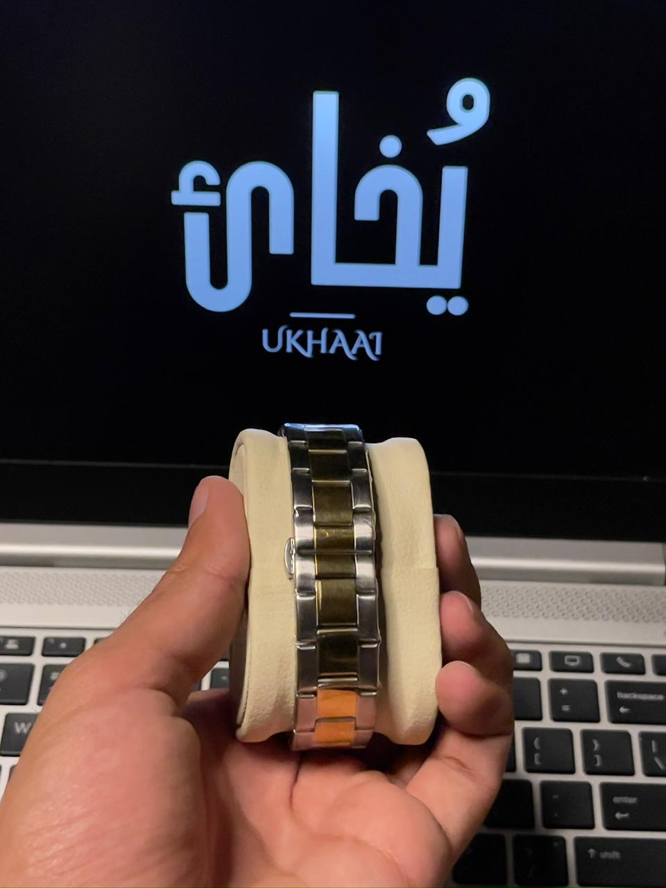 Rolex Rotaiting Dial (Golden Edition) Master Lock Stainless Steel.